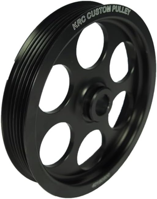 KRC Power Steering KRC 50010100 Cast Iron Pump (with V Belt Pulley and Reservoir)