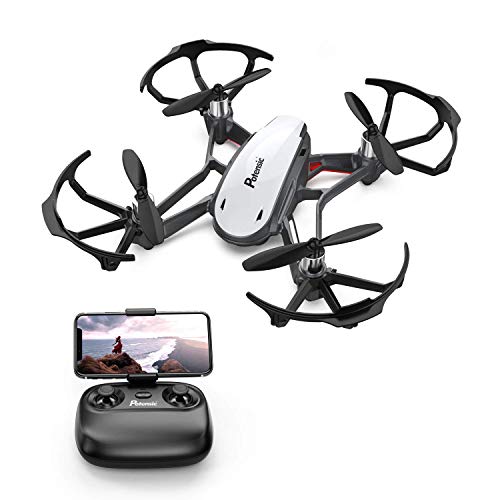 Mini Drone, Potensic D20 Nano Quadcopters with Camera, Altitude Hold, Remote Control, Headless Model, Small Drones for Kids/Beginners
