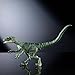 Mattel Jurassic World Hammond Collection Dinosaur Toy, Velociraptor Delta Action Figure with Glass Eyes, Wired Tail & 14 Articulations, Movie Collectible with Premium Design