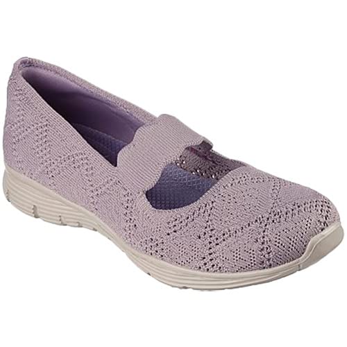 Image of Skechers Women's Seager Power Hitter Engineered Knit Mary Jane Flats
