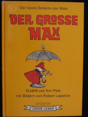 Der Grosse Max: Der Beste Detektiv Der Welt (Re... 3551531153 Book Cover