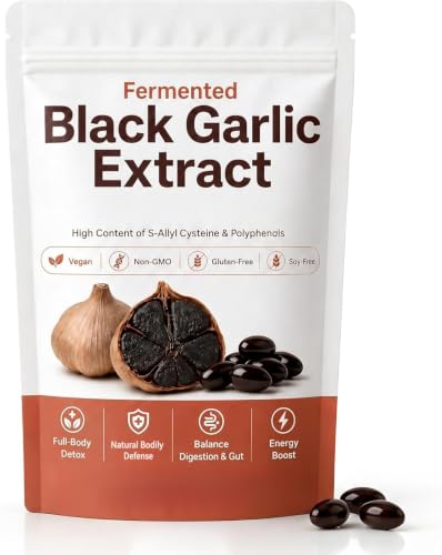 Extracto de ajo negro fermentado sin OGM: alivio de la hinchazón abdominal