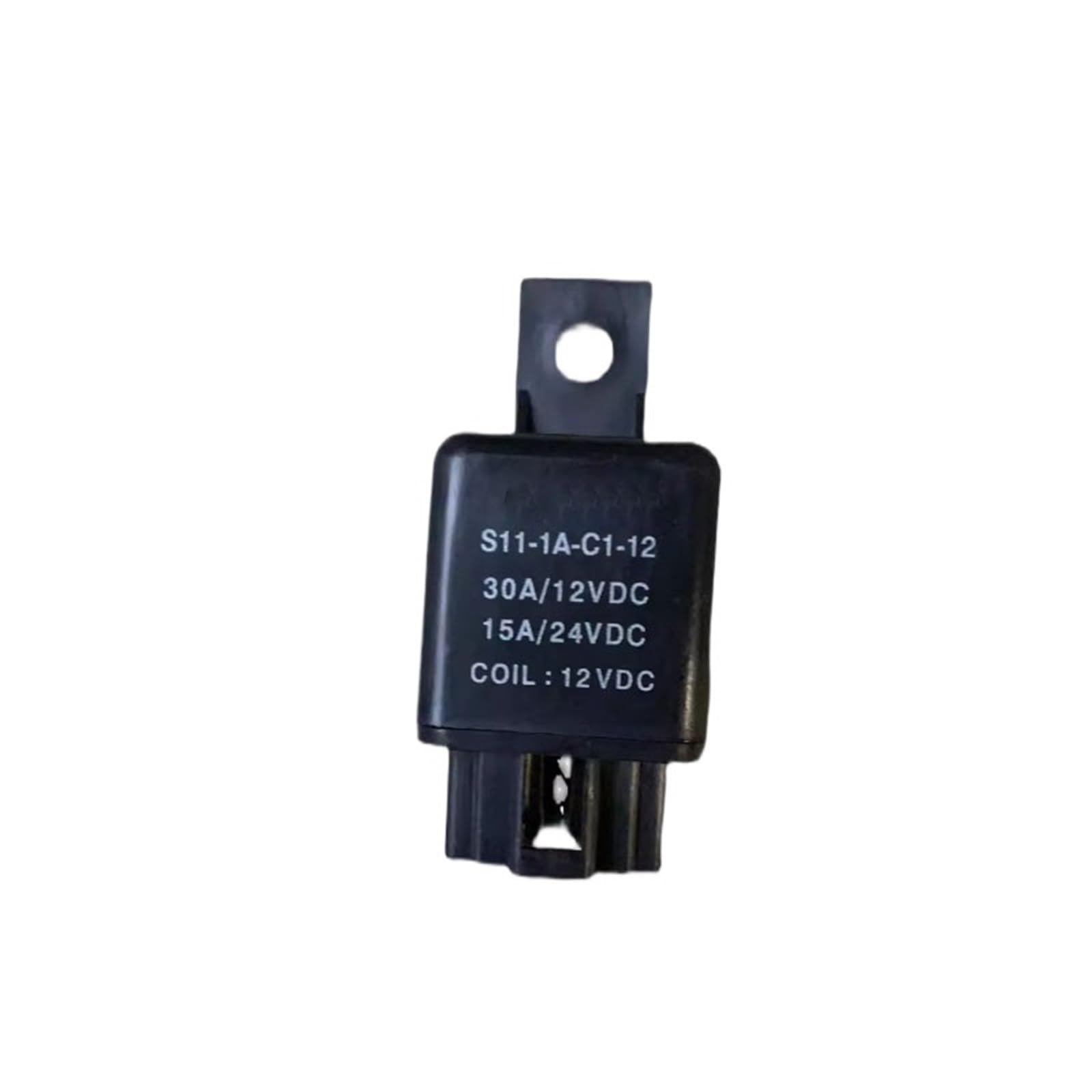 Relais S11-1A-C1-12 12V CC 30A à haute durabilité pour électronique