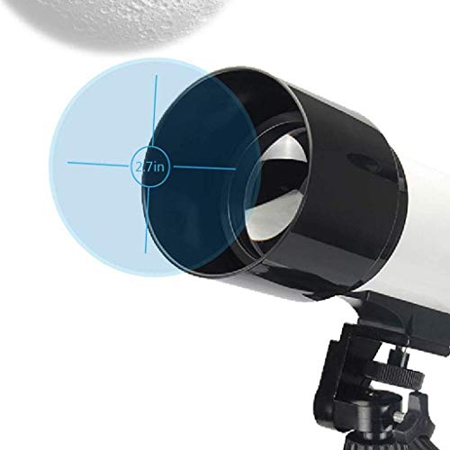 Telescopio astronómico para niños y adultos con trípode ajustable miniatura 6
