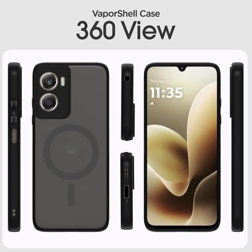 Image of Mobile Back Cover for Motorola G06 Power 5G, Bumper Case Cover | Magnetic Suppor | 360 Degree Protection Back Case Cover (Moto G06)