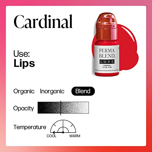 Perma Blend Luxe Cardinal 1/2oz, l'excellence du pigment de dermopigmentation - 6