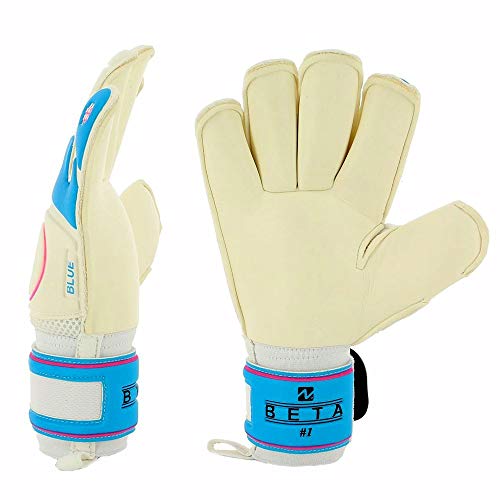 Luva de Goleiro Profissional N1 Beta Kids Blue