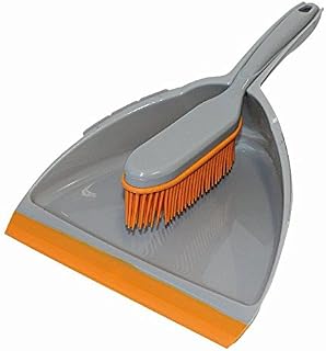 Brushmann Dustpan and Rubber Bristle Brush Set