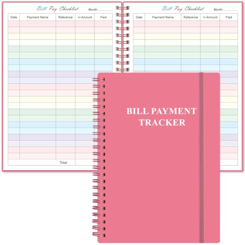Bill Payment Checklist - Monthly Bill Organizer & Planner for Personal Budgeting Financial