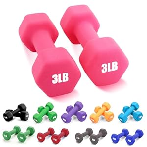 Portzon Set of 2 Neoprene Dumbbell
