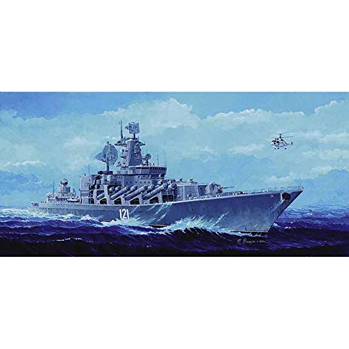 Trumpeter 754518 Kit Modélisme Navire de Guerre Russe Moskva Slava Class 1/350