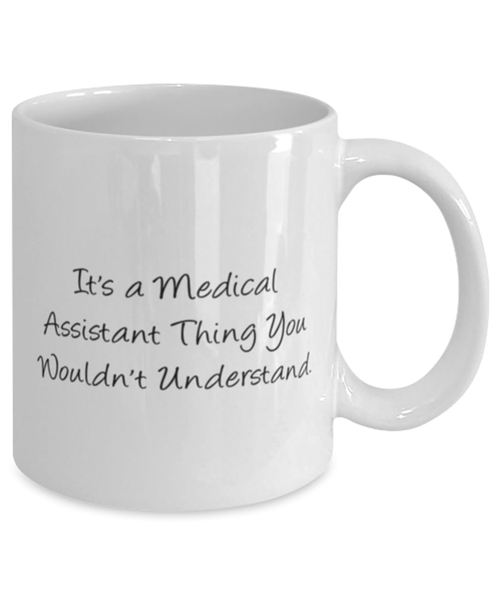 Brilliant Medical assistant 11oz 15oz Mug, It's a Medical, Unique Gifts for Colleagues from Team Leader, Birthday Gifts, Birthday present, Gift ideas for birthday, What to get for birthday, Unique