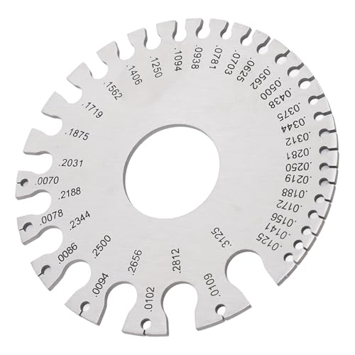 Medidor De Espesor De Acero Inoxidable Portátil Redondo miniatura 5