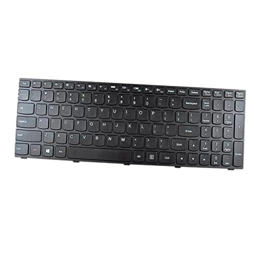 PETSOLA Laptop tangentbord för IBM Lenovo Ideapad G50-45 G50-80 G50-70 G5075 engelsk US