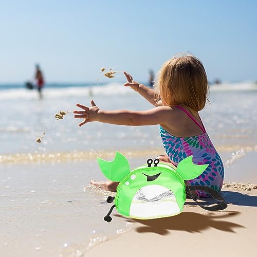 Girls Beach and Girls Shell Bag Pvc Mesh Travel Organizer for Beach Toys Swimsuits2
