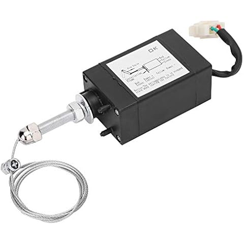 WNSC, XHQ‑PT Solenoid Valve, 90N-110N Pull Force High‑strength for Stop Control of Generator Engine Cover