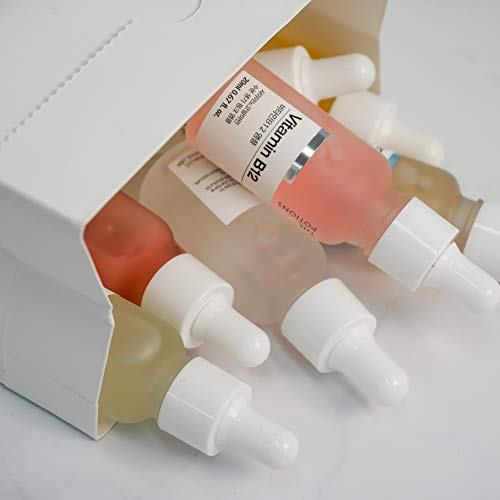 The Potions Vitamin B12 Facial Ampoule L Revitalize Uneven Skin Tone, Collagen Booster, Elasticity L Korean Skincare, Cruelty-Free, Hypoallergenic - 20Ml #TOP6