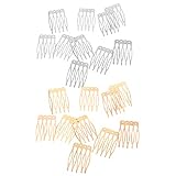  joyMerit 20 Piezas Vintage Peine de Metal en Blanco para Accesorios para El Cabello de Novia DIY 2,7 Cm