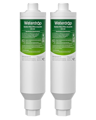 Waterdrop Garden Hose Water Filter, Reduces Chlorine...