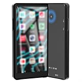 Fauhapyway Lecteur MP3 64 Go avec écran tactile 5 pouces, Wi Fi BT 5.0, appareil photo 16 MP, USB C pour musique et vidéo