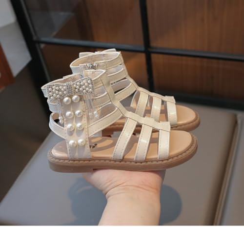 Girls Sandals Open Toe Breathable Summer Sandals with Heel Zipper Ankle Fashion Shoes3