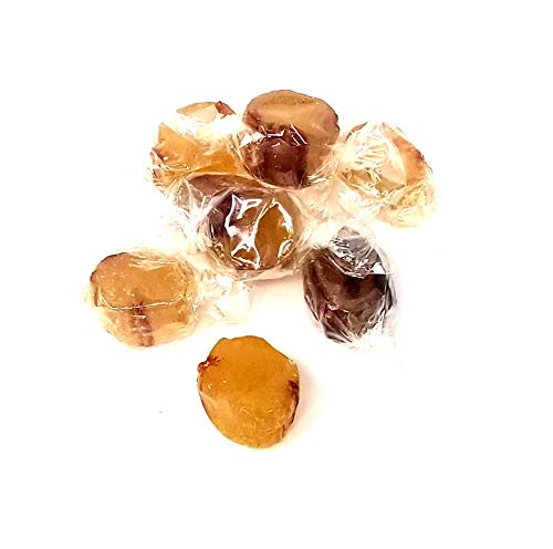 CrazyOutlet Ginger Cuts Hard Candy, With Natural Ginger Oil, Old School Bulk Hard Candy, 2 Lbs