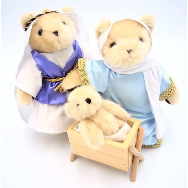 Miniatura 6 de Juego de pesebre de oso de peluche, juguete de peluche