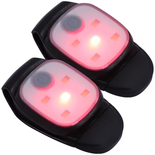 Luces nocturnas recargables compactas para correr bajo la lluvia de noche