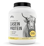 Levels 100% Micellar Casein Protein, Hormone Free, Vanilla Bean, 4LB