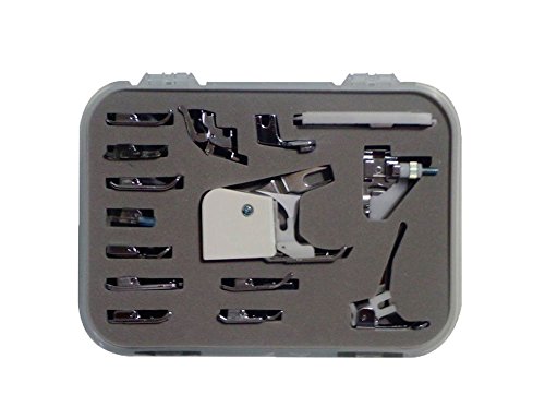 Hercolor - Set da 15 piedini per macchina da