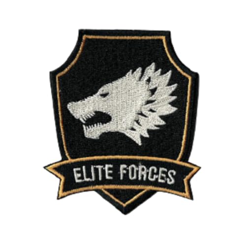 PICOBOX, Parche Ropa Termoadhesivo, Parche Termoadhesivo Militar Perfecto para Chaquetas, Gorras, Camisetas y Mochilas escolares o Gimnasio (Fuerzas de Élite)