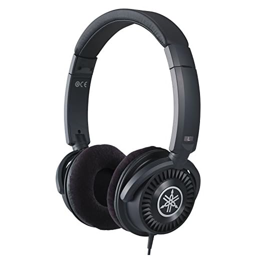 Yamaha HPH-150 - Auriculares supraaurales de diadema, cascos abiertos de respuesta plana, ajuste cómodo y sonido dinámico de calidad, para instrumentos digitales, color Negro