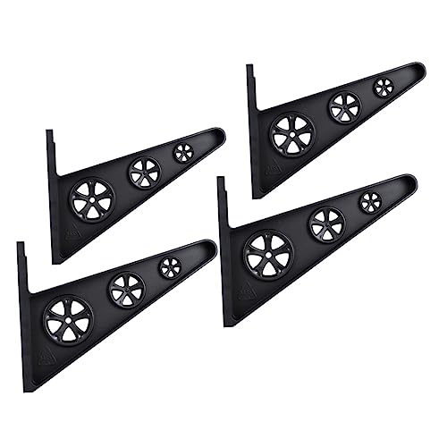 GALPADA Skateboard Horizontal Hanger Wall Mount Rack for Skateboard 25kg Capacity Pp Plastic Helmet Baseball Bat Holder