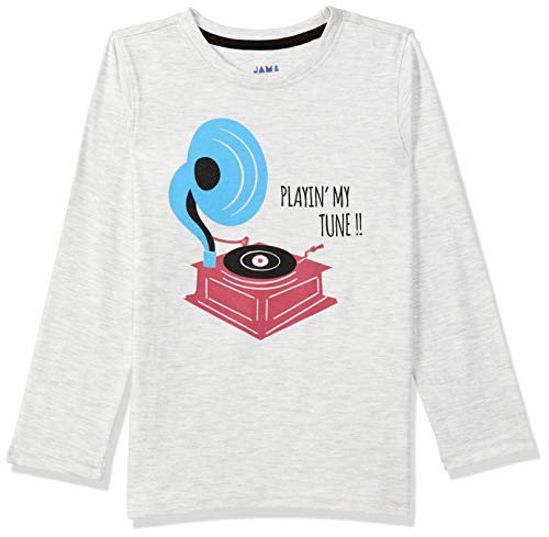 Image of Amazon Brand - Jam & Honey Boy's Regular Fit T-Shirt (Pack of 3)