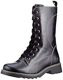 Schuhweite: Schmal FLY LONDON Damen REBA640FLY Springerstiefel, Black, 37 EU