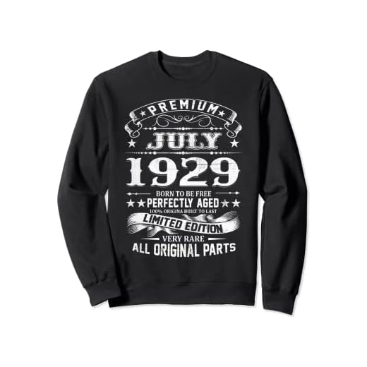 Julio de 1929 94 edición limitada regalos de cumpleaños 94 Sudadera
