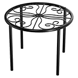 Chinpakden Plant Stand Flower Stand - Metal Plant Holder for Garden Home, Anti-rust Plant Rack for Multiple Plant Indoor or Outdoor.