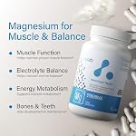 atplab Synermag 90 Capsules 90-Day Supply - High potency Magnesium Bisglycinate, Malate, Taurine & Vitamin B6 - Bone Health Supplement - Muscle Health & Teeth Health