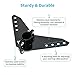 Haoguo Steering Triangle Compatible with Newport NK-180S Brushless Kayak Motor, Stainless Steel Structure, Anti-Rust, Easy Installation…