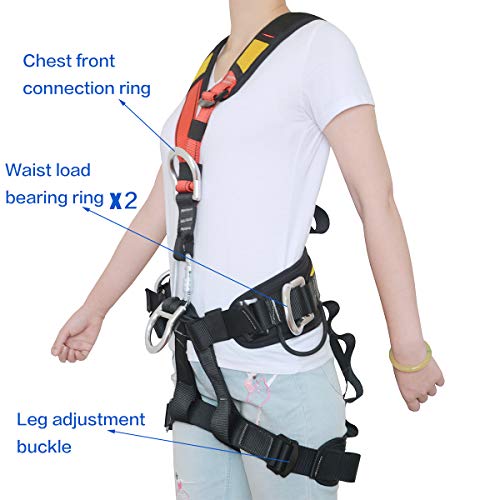 Heejo Climbing, Safety Safe Seat Belt For Outdoor Tree Climbing, Outward Band Expanding Training Large Size,Climbing Gear #TOP5