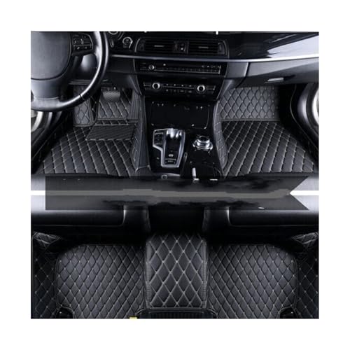 Tapis de sol pour voiture étanche en cuir anti-saleté Seat Altea 2009-2015