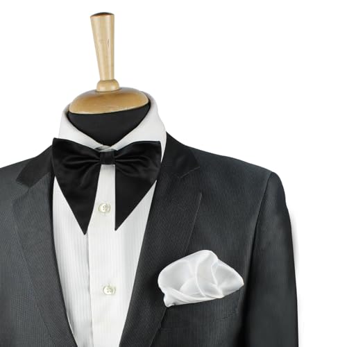 Image of PELUCHE Premium Black Bow tie for Men