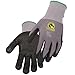 Black Stallion GC1526-GB Accuflex Nitrile Micro-Foam Dot Grip Knit Glove, Gray/Black, Medium, 12 pack