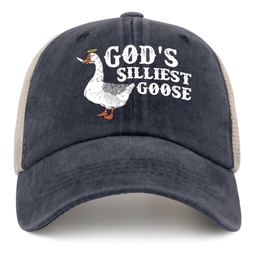 Image of Funny Silly Goose Hat Silly Goosee On The Loose Hat for Women Dad Hats Funny Hats