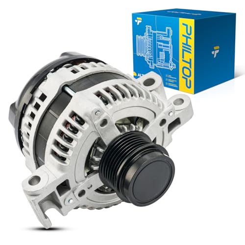 Image of PHILTOP New Alternator 11787N Compatible with Chevy 2012-2015 Camaro 3.6L | New Alternator 11787N Compatible with Chevy 2012-2015 Camaro 3.6L, Alternator Replacement 11787N 12V 140Amp CW SD6