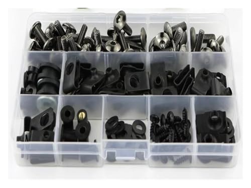 Boulons de carénage complets Aprilia RS125 look titane premium