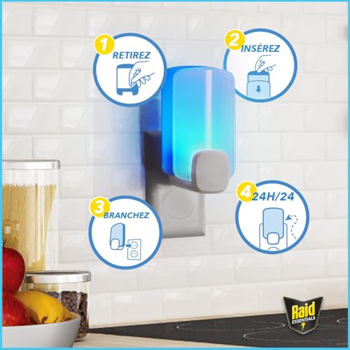 Diffuseur Piège Lumineux Pour Insectes Raid Le Diffuseur - vue 4