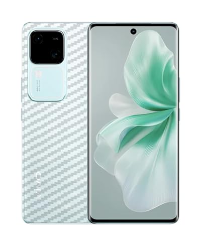 Image of Compatible with Back Skin Sticker /Vinyl wrap /Protective Film Mobile Skin by Candeal Mizhan (only Back) (Vivo, Carbon Fiber Transparent, Vivo V30 5G)