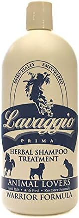 Lavaggio Prima Animal Lovers (for pets) Herbal Therapy Shampoo & Treatment - Warrior Formula 32 fl. oz. (a)