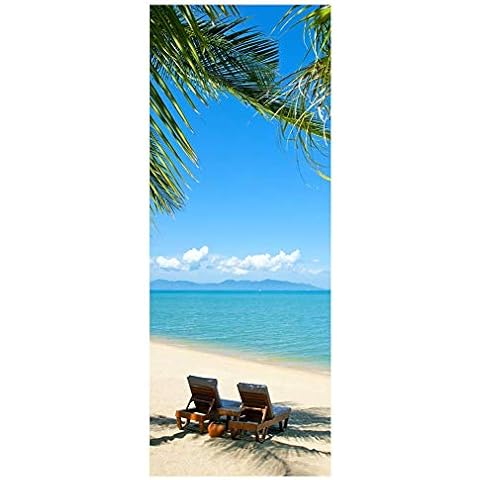 3D Self-Adhesive Door Art Decals Cover
